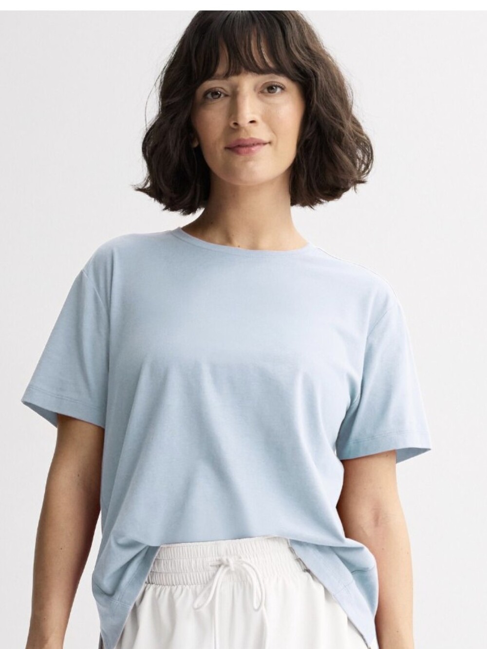 FLX Restore Light Blue Women’s Crewneck Tee NWT Large